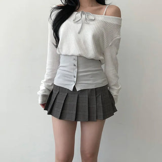 Candy Strap T | Candy Strap Off-shoulder