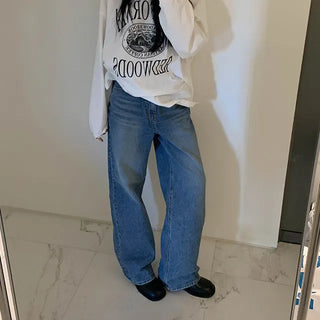 Sandy Brushed Wide Denim PT