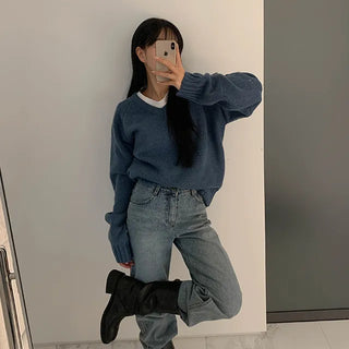 Julie V-neck knit