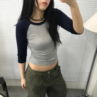 3/4 Length Raglan Long Sleeve T-shirt