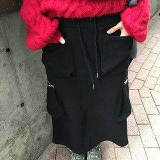 *High Quality/y2k* Cargo Maxi Long Skirt