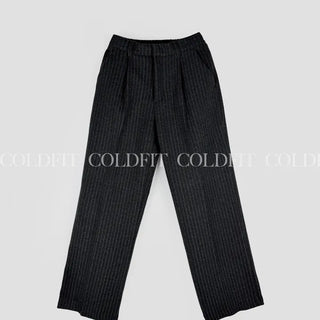 Pinstripe trousers