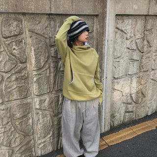 *Beware of Domestic/Counterfeit Products* Waffle Fingerhole Hoodie