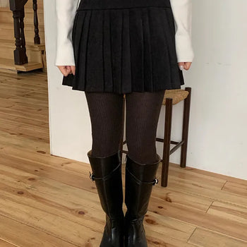 Nomid Pleated Mini Skirt
