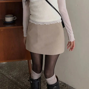 Woody Cotton Skirt