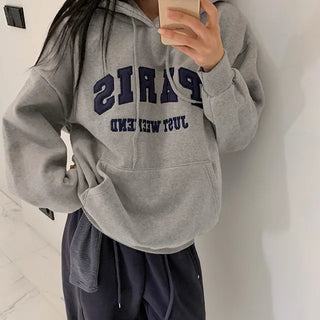 Double-brushed Paris Hoodie