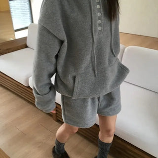 *set* Fleece Hoodie Set