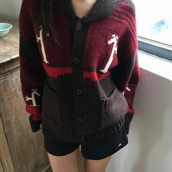 *Domestic/High Quality* Cowichan Knit Cardigan