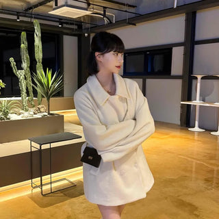 Classic Snow White Jacket Coat