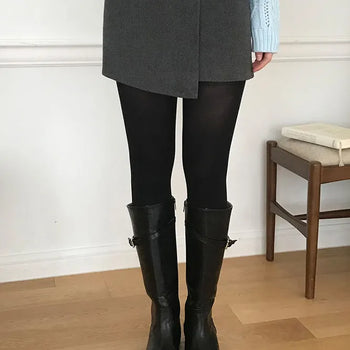 Miguel Asymmetrical Mini Skirt