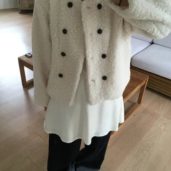 *High Demand* Cream Sherpa Jacket