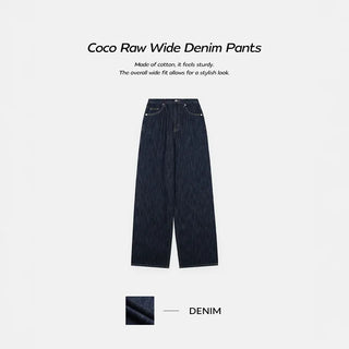 Coco Raw Wide Denim Pants