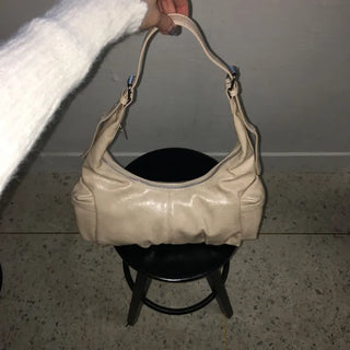 Shirred Hobo Shoulder Bag