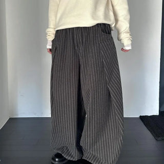 [UNISEX] Striped Two-Way Balloon Pants