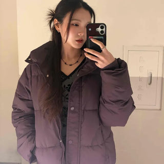 Bumper Oversized Hooded Short Padded Jacket