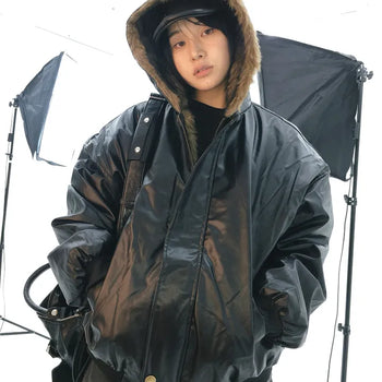 Masaki Reversible Bomber bk
