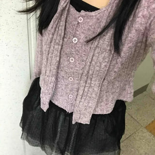Lace Layered Frill Sleeveless Top