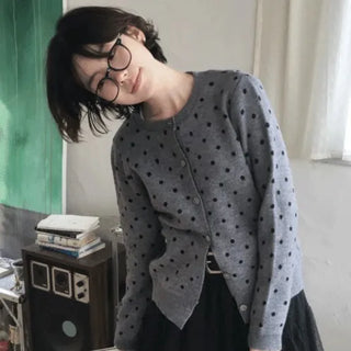 Bapu Dot Cardigan