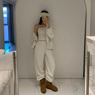 Loose Fit Fleece Set