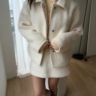Snow Back Elastic Skirt