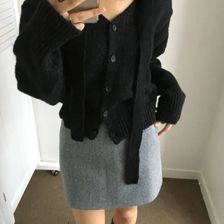 Mohair Wool Cardigan