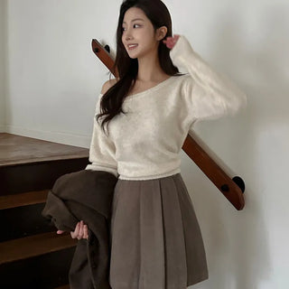 Nova Wool Button One-Off Knit