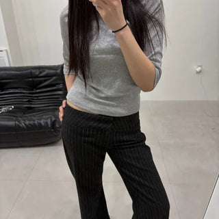 3/4 sleeve cotton tee