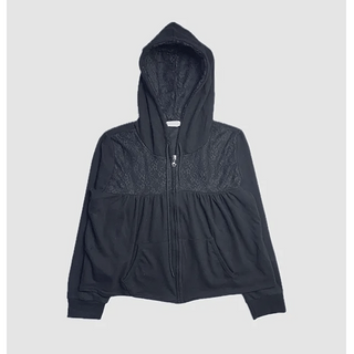 Flower Zip-up Hoodie