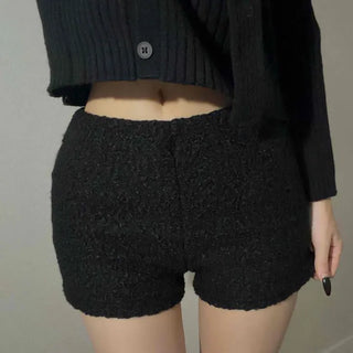 Teddy Sherpa Winter Slim Fit Shorts