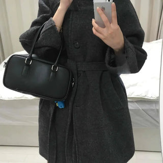 Basic Belted Single Coat