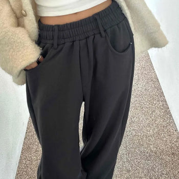 Heavy Cotton Banded Tapered Sweatpants