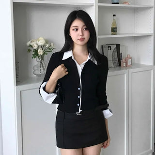 Classic Slim Fit Knit Shirt