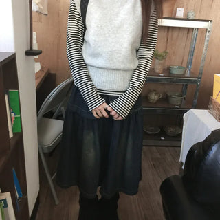3-Button Point Hooded Knit Vest