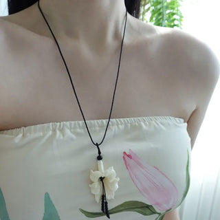 Lily Flower Necklace