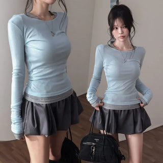 Failer Round See-through T-shirt [100% Tencel]