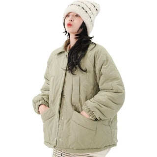 Cloudy Collar Quilted Fleece Oversized Jumper Plus Size Sherpa Tumbler Lightweight Padded Jacket Quilted Jacket Short Padded Jacket
