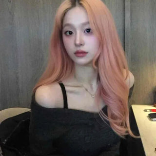 Soft Off-Shoulder Double Button Knit