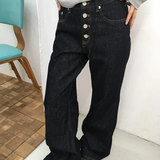 *Antiz* Ford Button Layered Denim