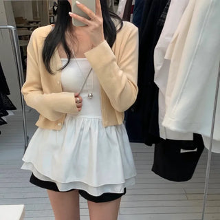 Liev Frill Layered Sleeveless Bustier