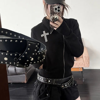 Y2K Cowgirl Bold Stud Belt
