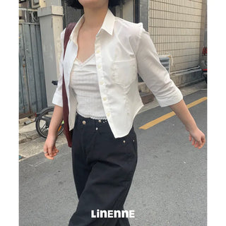 French spandex shirt