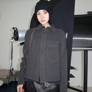 Vintage Pigment Cut Shirt