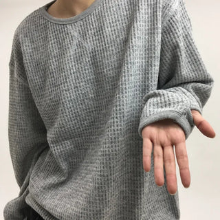 Cozy Wool Waffle Tee