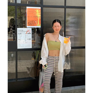 waffle bra top