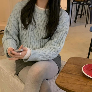 Romit Cable Loose Fit Knit