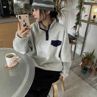 Maroon Fleece Half-Zip