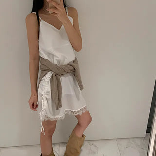 Aura String Lace Dress
