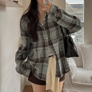 Melbourne Check Loose Fit Shirt