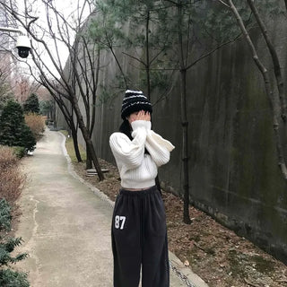 Campus Numbering Loose Fit Training Pants