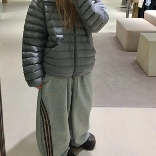 Leopard Track Pants